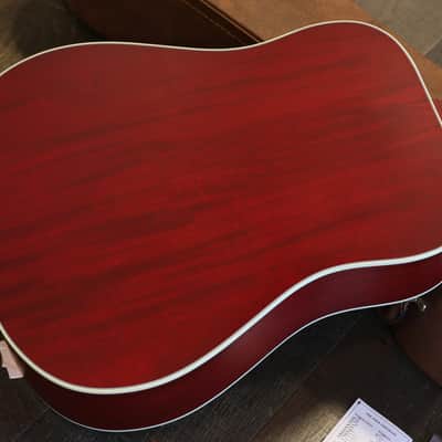Mint! 2025 Gibson Country Western Acoustic Guitar Natural Satin + OHSC image 13