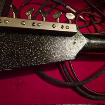 Silvertone 1449 with Case Amp 1963 - 1964 - Black Sparkle image 7