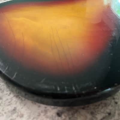 Vintage 1960’s Framus Strato BASS Guitar body image 7