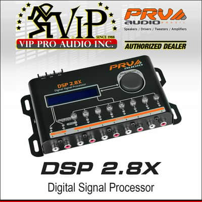PRV Audio DSP 2.8X Car Digital Signal Processor graphic & parametric equalizer image 4