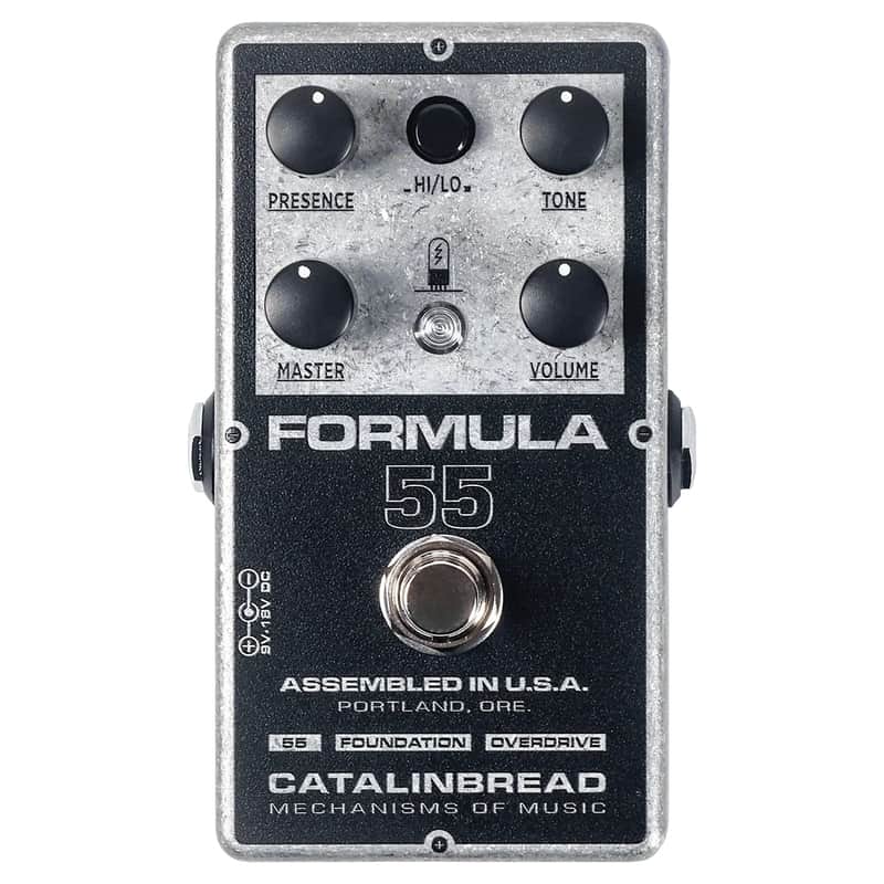 Catalinbread Formula No. 55 Vintage Tweed Deluxe Overdrive Electric Guitar Effects Pedal image 1