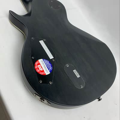 ESP LTD EC-401 QM See Thru Black Satin Electric Guitar B-Stock image 14