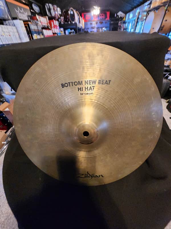 Zildjian 14" A Series New Beat Hi-Hat Cymbal (Bottom) 2013 - Present - Traditional image 1