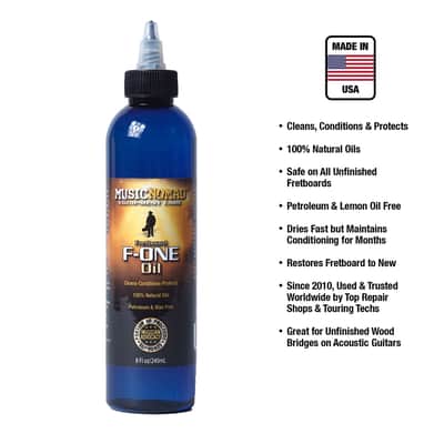 Music Nomad Fretboard F-ONE Oil - Cleaner & Conditioner image 2