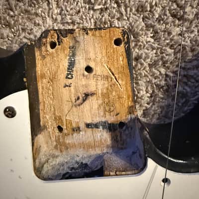 Fender Telecaster with Maple Fretboard 1972 Black Refin image 3