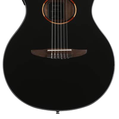 Yamaha NTX1 Nylon String Acoustic-electric Guitar - Black image 1