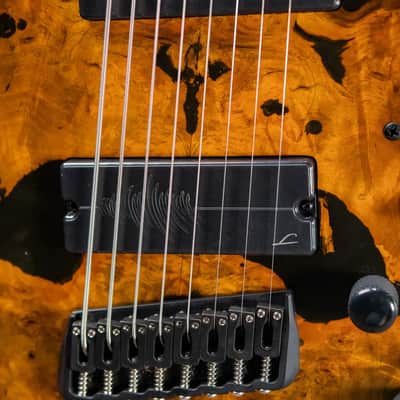 Legator N8FSS-DV 8-String Multi-Scale Electric Guitar - Death Valley with Gig Bag image 8