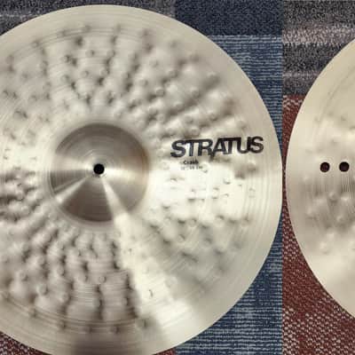 Sabian *Pre-Order* Stratus 3 Pack: 14" Hats, 18" Crash, 18" Zero Cymbals | B20 Bronze | Hats | Crash | China/Trash/Splash/Effects | Made in Canada | Special Order | Authorized Dealer image 1