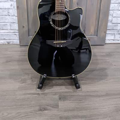Applause by Ovation AE128 Black with Hardshell Case image 1