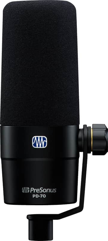 PreSonus PD-70 Broadcast Dynamic Microphone Black