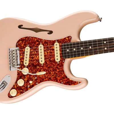 FENDER - American Professional II Stratocaster Thinline  Rosewood Fingerboard  Transparent Shell Pink - 0171010760 image 2