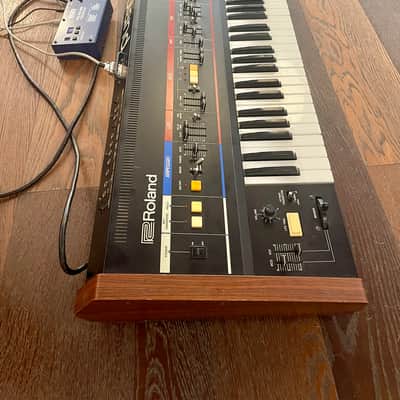 Roland Juno-60 61-Key Polyphonic Synthesizer 1982 - 1984 - Black image 3