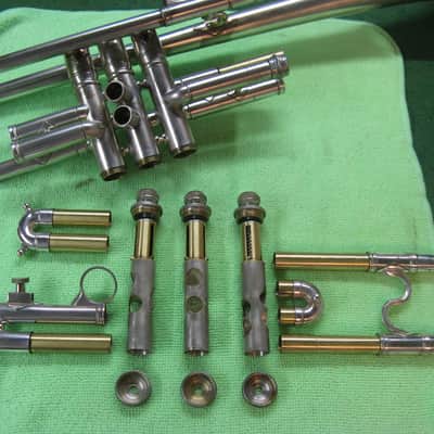 Bandmaster Artist Peashooter Trumpet 1933 - Buescher Art Stencil - No Case or MP image 13