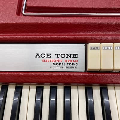 Ace Tone Model Top-5 Electronic Organ, serviced and calibrated ! image 5