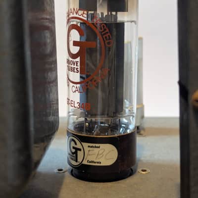 Vintage 1960s Linear L50 British Valve Amp Head | EF86 + EL34 + Mullard U52 | Original Transformers | With Schematic and Service Notes | Untested image 4