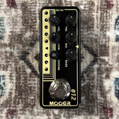 Mooer US Gold 100 British Style Dual Channel Preamp Guitar Effect Pedal! image 2