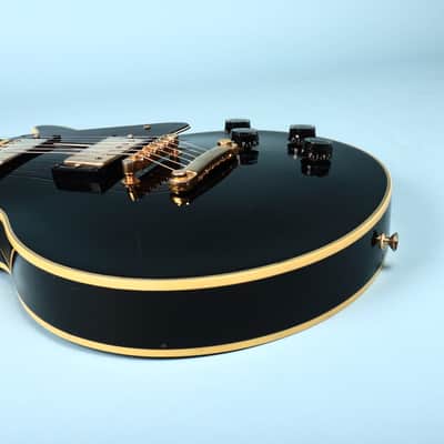 1989 Epiphone Les Paul Custom LPC-80 Open Book Ebony 1st Year image 9