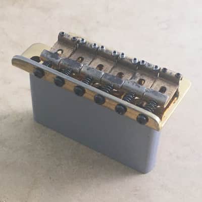 RARE Fender American Vintage Lefty Tremolo Strat Bridge Block SRV Signature 1996 Stratocaster image 9