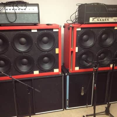 Monolith 612 Bass Cabs 2012 Marshall Red image 3