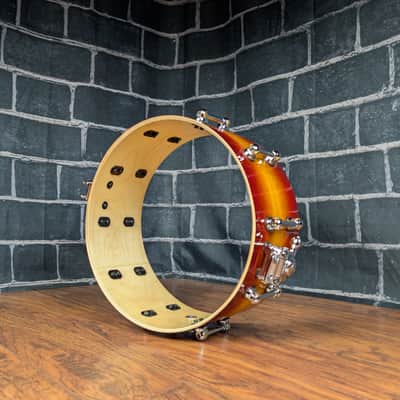 Pearl Reference Pure 6.5x14 Snare Drum – Honeyburst • Premium Hybrid Shell • Studio‑Grade Sensitivity • Explosive Projection • PURESOUND Equalizer Upgrade • Mint Condition image 3