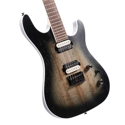 Cort KX 300 Series Electric Guitar 2020s - Open Pore Raw Burst image 7