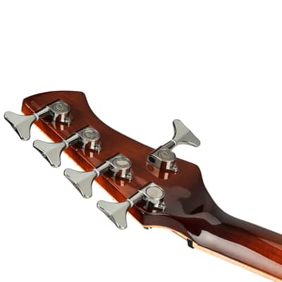 Ortega KTSM2-5 Signature Series Ken Taylor Solid Spruce Top Nato Neck Cutaway 5-String Acoustic-Electric Bass Guitar w/Gig Bag image 17