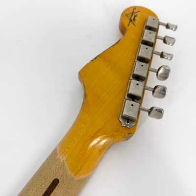 2019 Fender Custom Shop ‘59 Stratocaster Heavy Relic – Aged Daphne Blue image 13