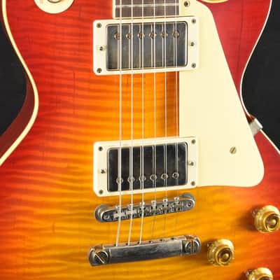 Gibson Murphy Lab 1959 Les Paul Standard Washed Cherry Ultra Light Aged Fuller's Exclusive image 4