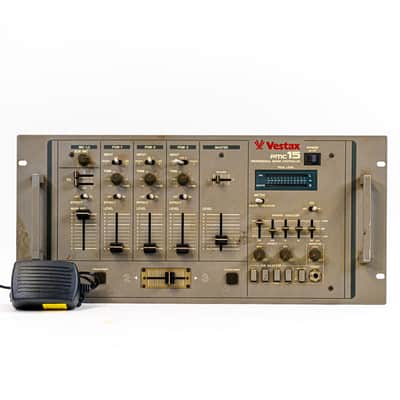 ＜動作＞Vestax PMC15 PMC-15 DJミキサー ビンテージ Vestax PMC-15 Professional Mixing Controller DJ Mixer with | Reverb