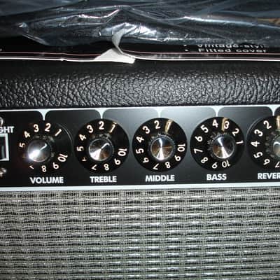 2023 Fender '65 Twin Reverb Reissue Guitar Combo Amp w/ Cover & Footswitch image 7