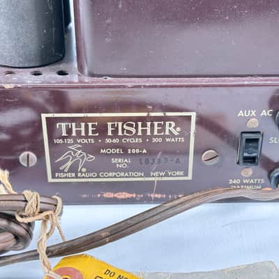 Fisher “The 200” (200-A) Mono Tube High Fidelity Power Amplifier image 11