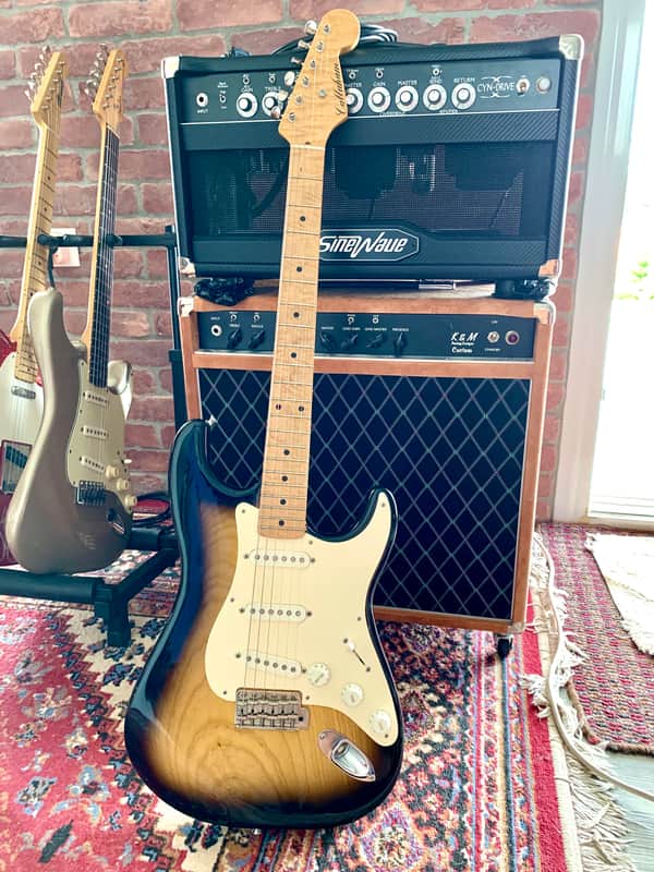 Callaham S Strat 2000’s Two tone Sunburst image 1