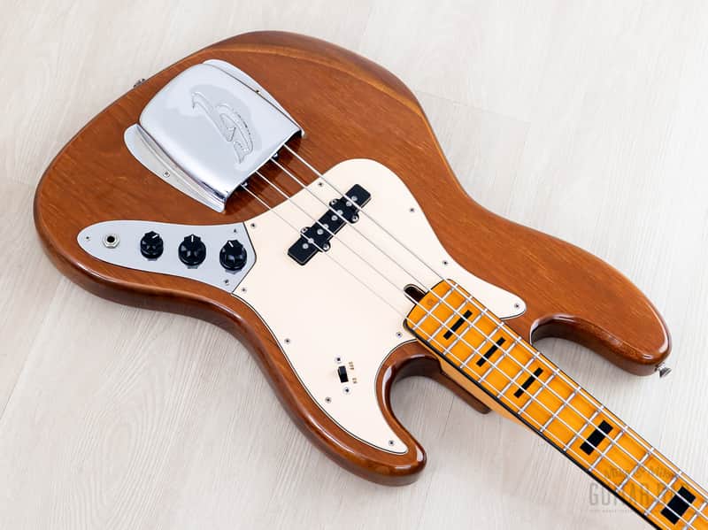 1974 Greco JB-550 Vintage Jazz Bass Mahogany w/ Power Booster