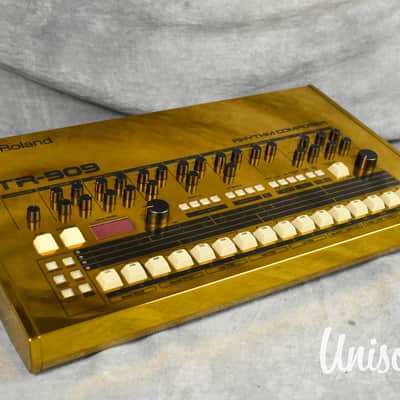 Roland TR-909 Rhythm Composer Rare Gold Edition in Near Mint Condition image 1