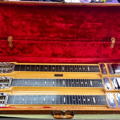 Fender Triple 8 Steel Guitar 1953 with Case and Slide Bars Vintage - Pre Owned image 2