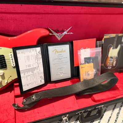 Fender Custom Shop Stratocaster W25 Custom Deluxe Relic 2025 - Aged Festa Red image 6