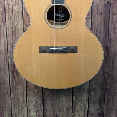 Stagg SA45 O-AC Orchestra Guitar w/Acacia Back and Sides image 2
