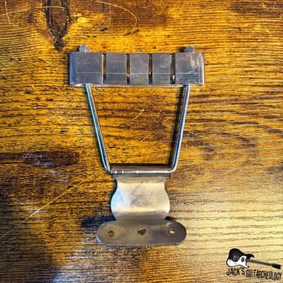 Gibson EB Series Bass Tailpiece  (1960s - Nickle) image 3
