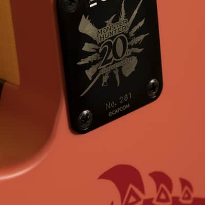 Fender Monster Hunter Rathalos Telecaster - Rosewood - Rathalos Red image 7