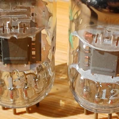 Very rare 70's NOS RTC Philips Mullard 12AT7WA special quality ecc81 12at7 like M8137 best pro audio tube preamp... image 14
