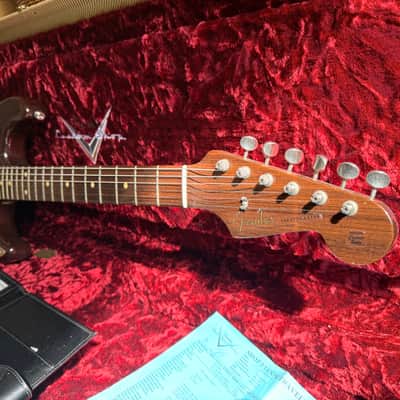 Fender Stratoscaster CC Ltd 57 2021 - Sumburst, Rosewood neck image 11