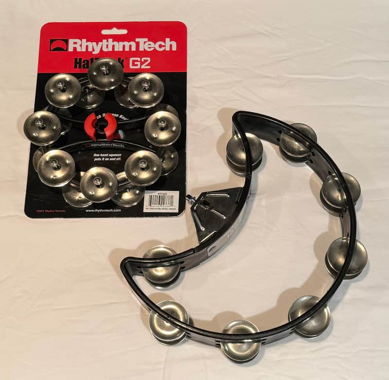Rhythm Tech RT7422 Hat Trick G2 Double Nickel Jingles & Vintage DST Tambourine - Mint image 1