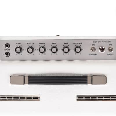Magnatone Super Fifteen 1x12 15W Combo Amp White Elephant Edition (CME Exclusive) image 5