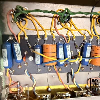 1964 Fender Deluxe Amp AB763 Blackface Combo Amp: All Original | Oxford Speaker | Near Mint! image 7