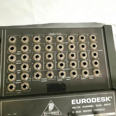 Behringer Eurodesk MX8000 48/24 Channel Dual Input 8-Bus Mixing Console image 6