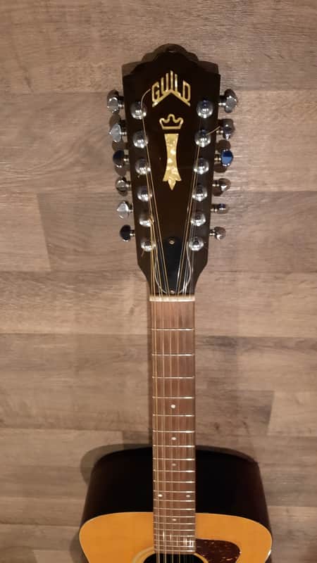 Guildアコースティック12弦ギター D-25-12 NT Westerly製 Guild D-25-12 - Natural Early 90s Westerly USA | Reverb