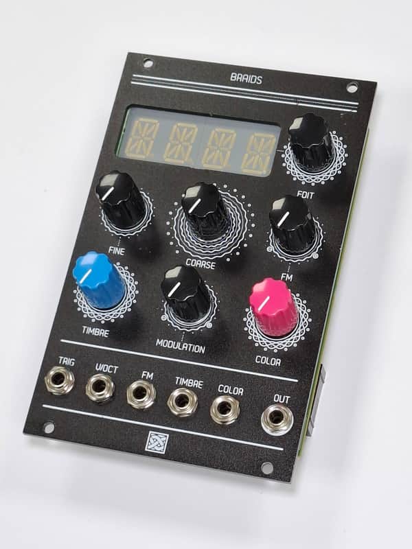 Mutable Instruments Braids Macro Oscillator VCO Antumbra Panel Clone Eurorack