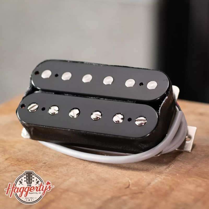 Gibson 498T "Hot Alnico" Pickup - Treble Double Black 4-conductor Potted Alnico V image 1