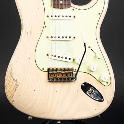 Fender Custom Shop 1956 Stratocaster Heavy Relic - Super Faded Aged Dirty White Blond image 3
