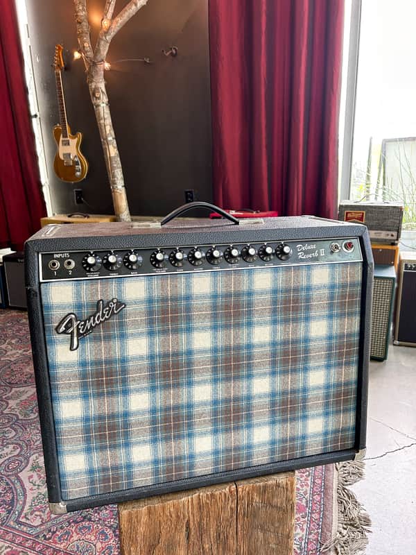 Fender Deluxe Reverb II 1983 - Black image 1
